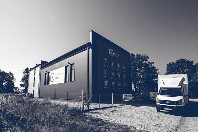 Company's office in Długołęka